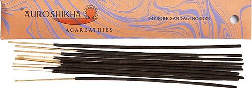 Auroshikha Mysore Sandal Incense 10 gm (image for) Auroshikha Mysore Sandal Incense 10 gm