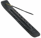 (image for) Black Engraved Incense Ash Catcher (1pc)