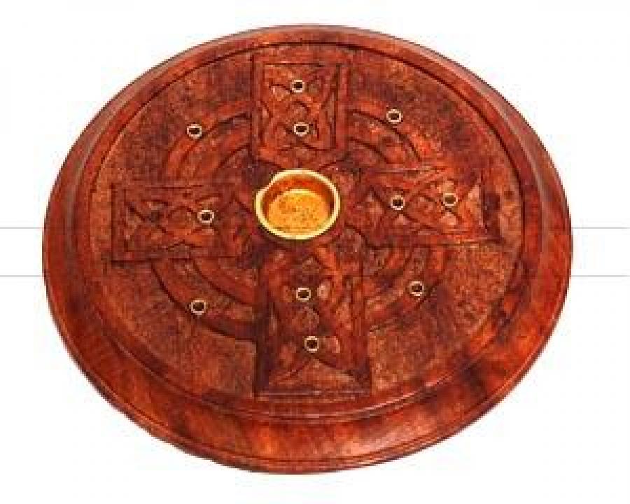 (image for) Celtic Star Cone Incense Burner / 20 Cones