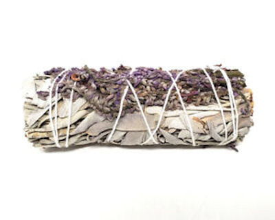 3-4" Sage Lavender Smudge - Click Image to Close
