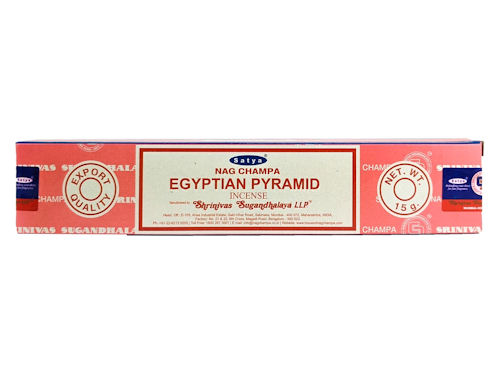 Nag Champa Egyptian Pyramid 15gm - Click Image to Close