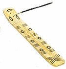 (image for) Natural Design Wooden Incense Ash Catcher (1pc)