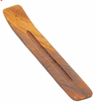 Plain Wooden Incense Ash Catcher - Click Image to Close