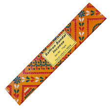 (image for) Saffron Sandal Incense Sticks 15g