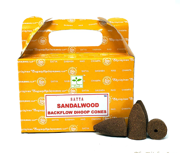 (image for) Satya Sandalwood Backflow Cones