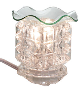 (image for) Clear Oil Burner Corded #W372CL-SI