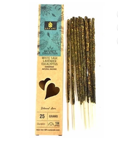 (image for) Sonavi White Sage Lavender Eucalyptus Incense 25g