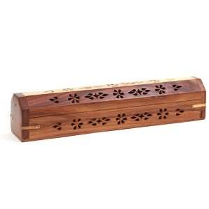 Incense Wood Coffin Box / 100 Sticks - Click Image to Close