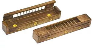 All in One Coffin Incense Box w/ 15 sticks - Click Image to Close